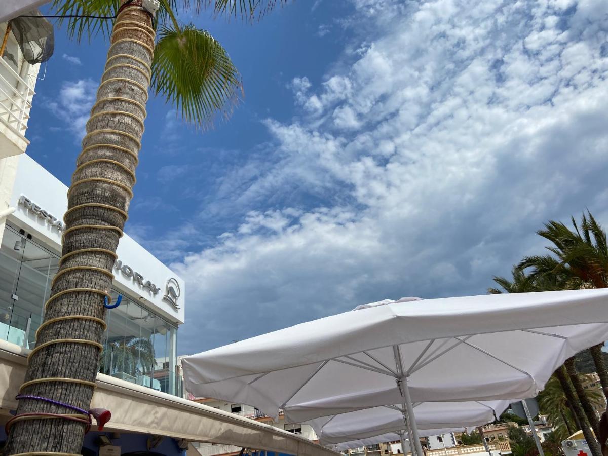 Javea Au Port Vue Mer Devant La Plage Grand Appartement Terrasse Clim Et Wifi 외부 사진