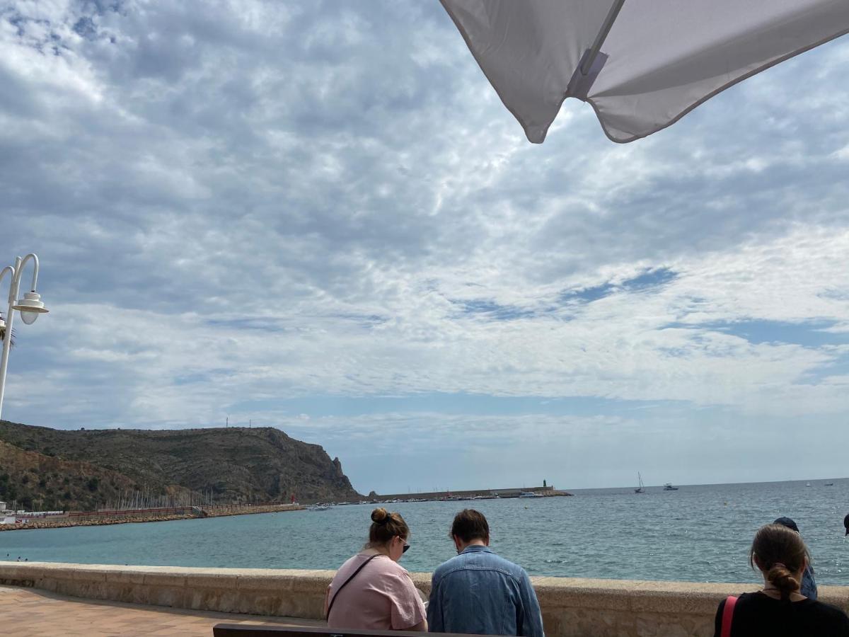 Javea Au Port Vue Mer Devant La Plage Grand Appartement Terrasse Clim Et Wifi 외부 사진