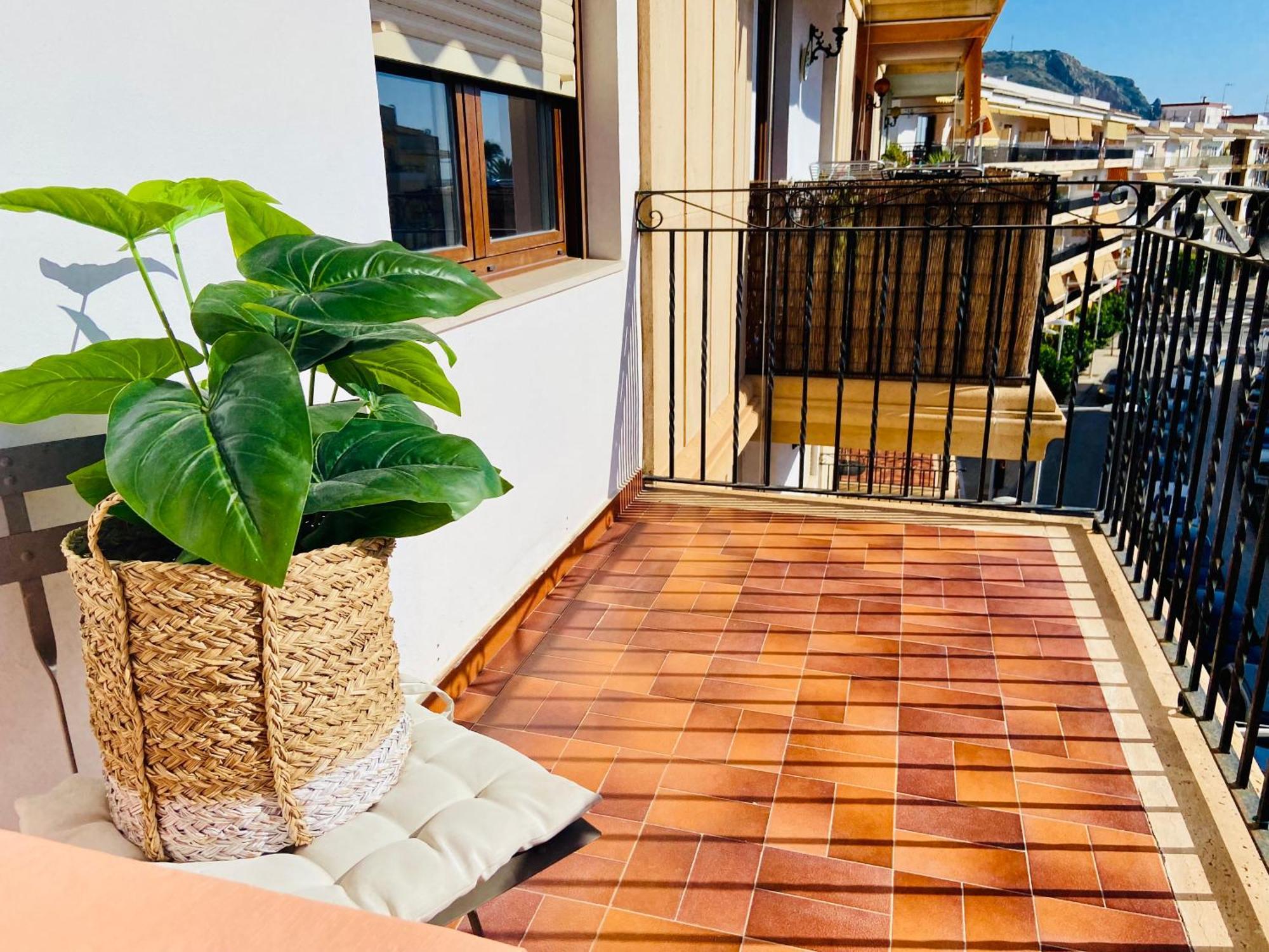 Javea Au Port Vue Mer Devant La Plage Grand Appartement Terrasse Clim Et Wifi 외부 사진