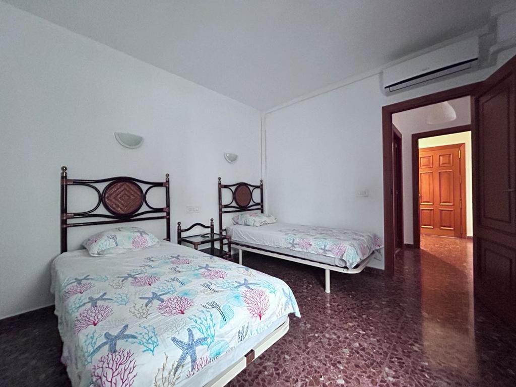 Javea Au Port Vue Mer Devant La Plage Grand Appartement Terrasse Clim Et Wifi 외부 사진